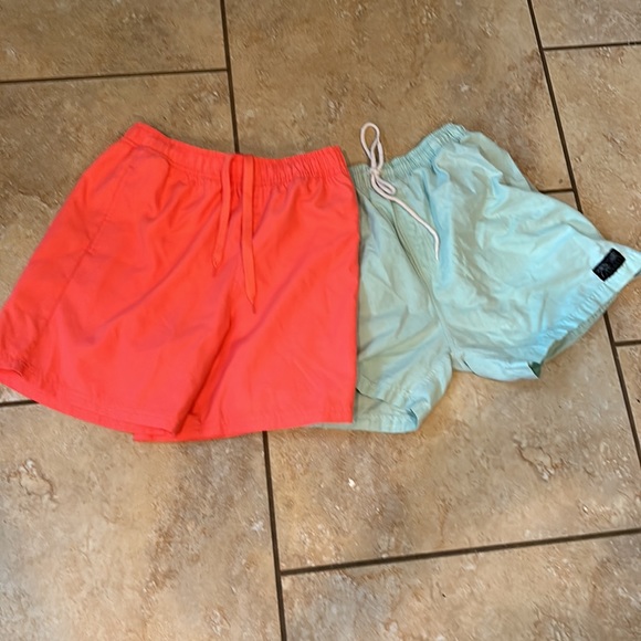 Solid pairs of short shorts!!! Green ones are Asian size so really like a small - Picture 1 of 8